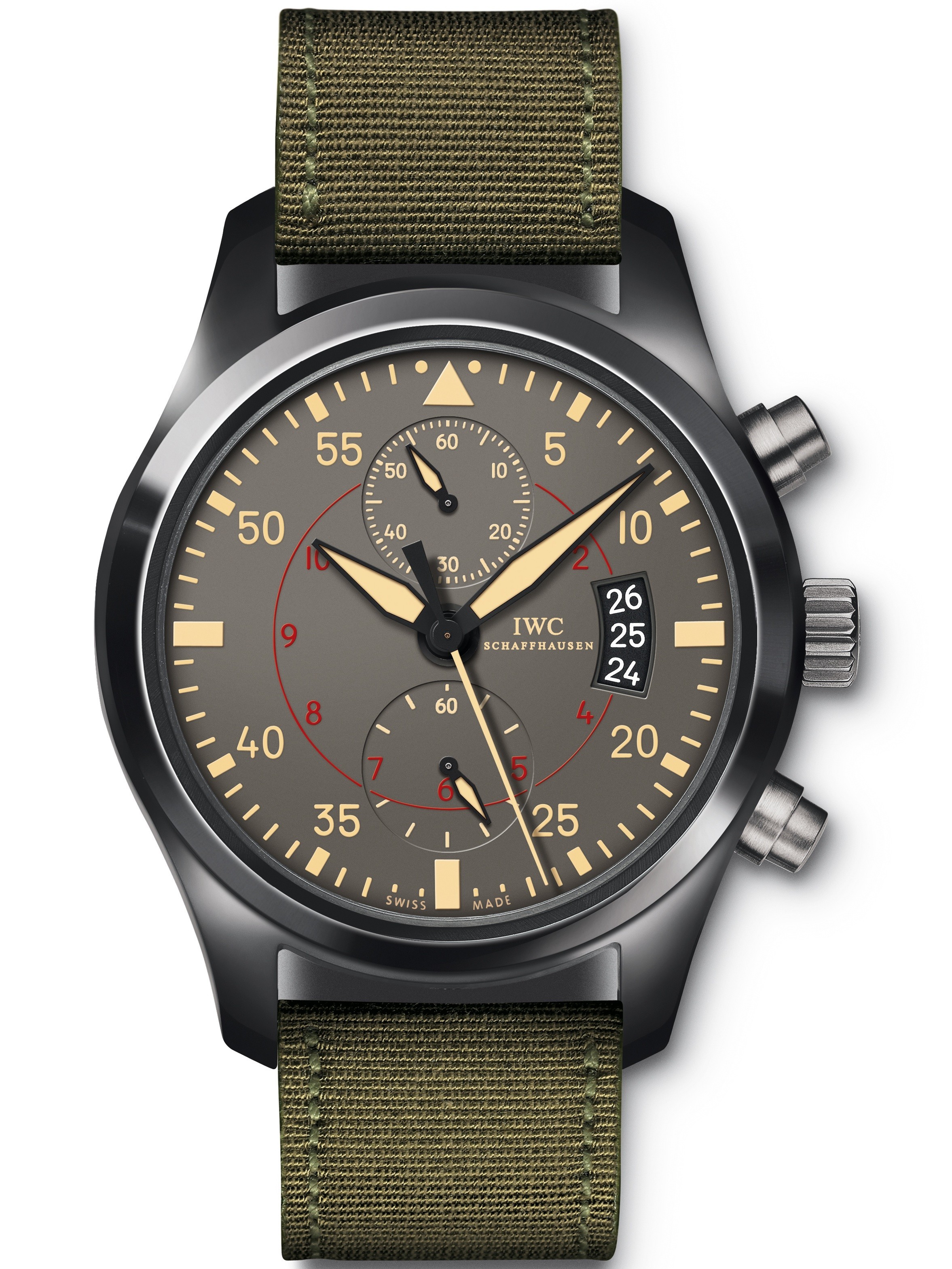 AAA Replica IWC Pilot's Chronograph TOP GUN Miramar Mens Watch IW388002